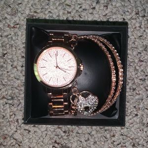 Torrid Rose Gold Watch Set